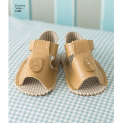Babytøj, Rompers og sandaler snitmønster