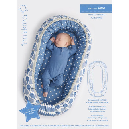 Babynest minikrea snitmønster 90900