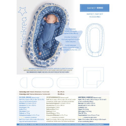 Babynest minikrea snitmønster 90900