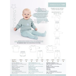 Sparkebuks & Bluse minikrea snitmønster 11409