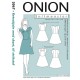 Retro kjole m/skørt Onion snitmønster