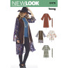 Kimono/jakke snitmønster New look easy 6476