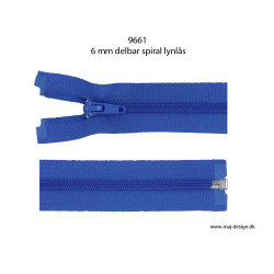 6mm spiral lynlås 9661