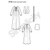 Maxikjole, vest og slips Simplicity snitmønster 8165