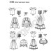 Steampunk kjole kostume voksne Simplicity snitmønster 8159