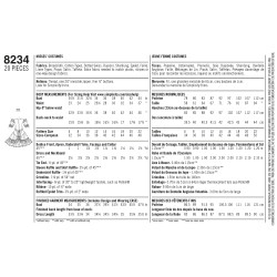 Voksen kostume Kjole  Alice i eventyrland Simplicity snitmønster 8234