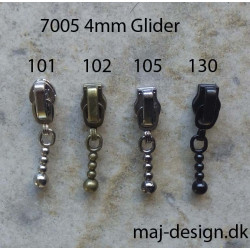 4mm glider med kuglestang