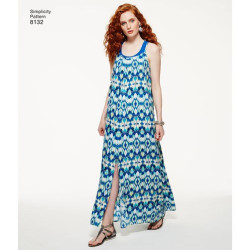 Tank Top, tunika  og kjole simplicity snitmønster 8132