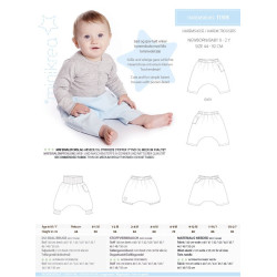 Haremsbuks minikrea snitmønster 11305