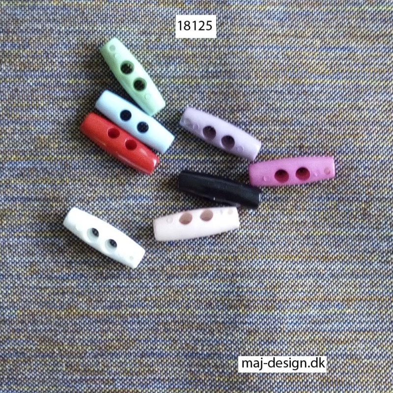 Knebler 20mm 8 farver Knebler 20mm 8 farver