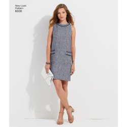 Spencer og kjole snitmønster New look 6500