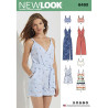 Kjole, jumpsuit og top snitmønster New look 6493