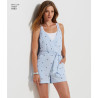 Kjole, jumpsuit og top snitmønster New look 6493