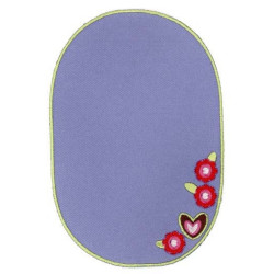 Lapper m/  Hjerte 11x8 cm Strygelapper