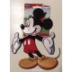 Mickey Mouse broderet strygemærke 19 x 13 cm