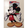 Mickey Mouse broderet strygemærke 19 x 13 cm
