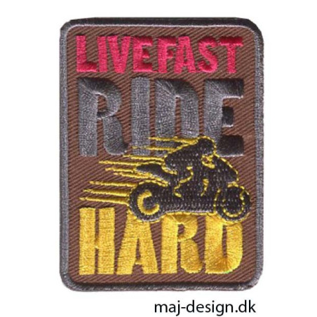 MOTOGP Broderet strygemærke  5 x 6,5 cm