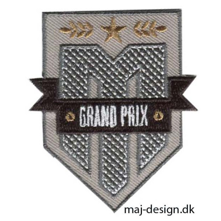 Motogp Broderet strygemærke  7 x  6 cm