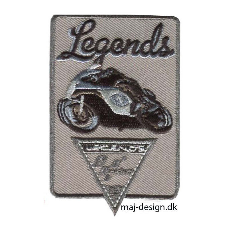 Motogp Broderet strygemærke  8 x 5,5 cm