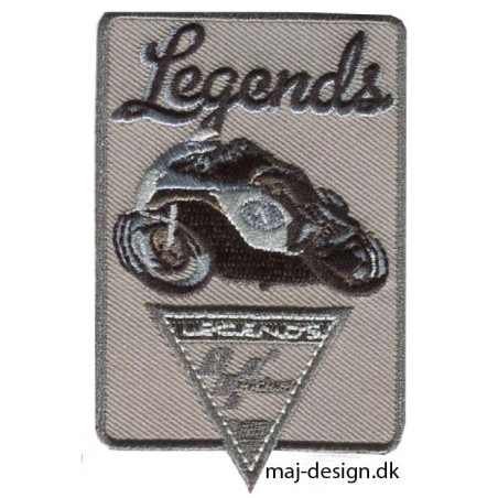 Motogp Broderet strygemærke  8 x 5,5 cm