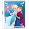 Anna & Elsa Printet strygmærke 7,5x6 cm