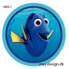 Dory Printet strygemærke Ø 6,5 cm