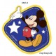 Mickey Mouse m/stjerner printet strygemærke 7x6 cm