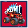 Blaze Monster Machines printet strygemærke 6x6 cm