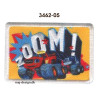 Blaze Monster machines broderet strygemærke 4,5x6,5 cm
