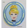 Askepot Disney Prinsesse printet strygemærke 7x6 cm