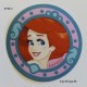 Ariel Disney prinsesse Printet strygemærke Ø 6,5 cm