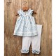 Børnetøj kjole,leggings og kanin snitmønster 8347 Simplicity