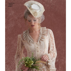 Hatte i 3 størrelser snitmønster 8361 Simplicity