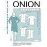 Kjoler m/draperingsstykke Onion snitmønster