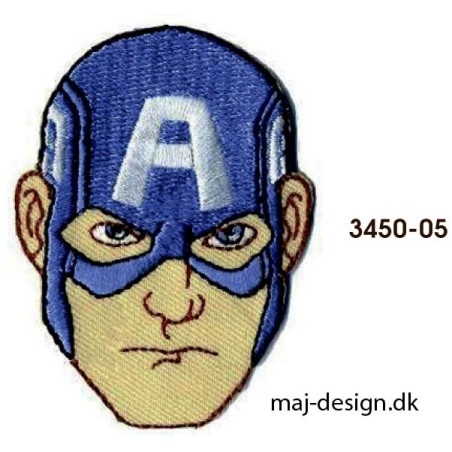 Captain America  broderede strygemærke