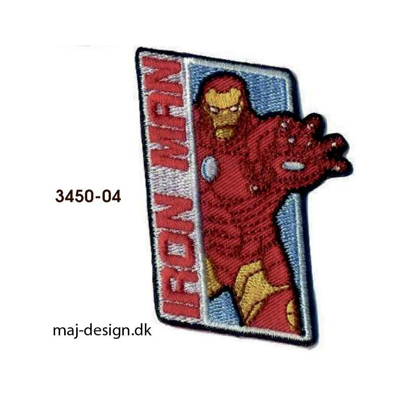 Iron Man  broderede strygemærke