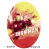 Iron Man printet strygemærke