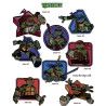 Teenage Mutant Ninja Turtles strygemærke 6,5 x 6,5 cm