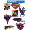 Superman strygemærke 6,5 x 8,5 cm