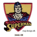 Superman strygemærke 5,5 x 5,5 cm