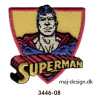 Superman strygemærke 5,5 x 5,5 cm