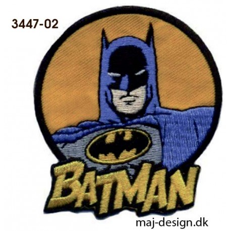 Batman strygemærke Ø 6,5 cm
