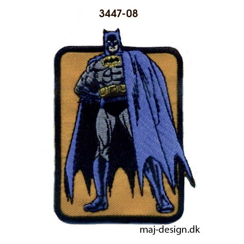 Batman strygemærke 5 x 8 cm