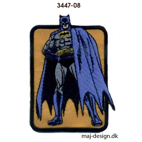 Batman strygemærke 5 x 8 cm