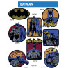 Batman strygemærke 6 x 8 cm