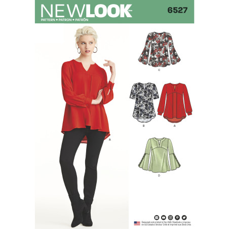 Tunika New look snitmønster 6527