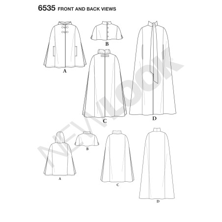 Kappe/slag New look snitmønster 6535