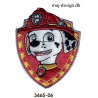 Marshall Paw Patrol broderet strygemærke 5,5 x 7cm