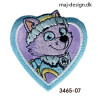Paw Patrol broderet strygemærke 6 x 6 cm