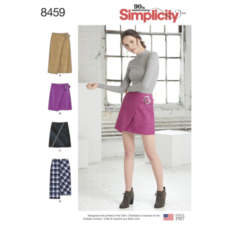 Nederdel  Simplicity snitmønster 8459